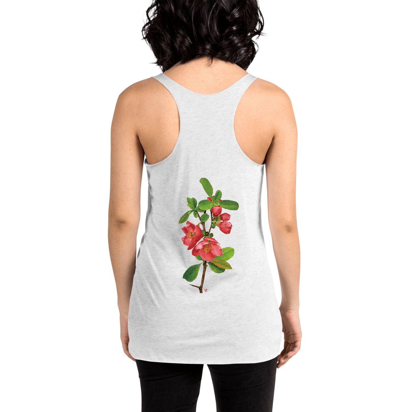 Chinese quince Women's Racerback Tank