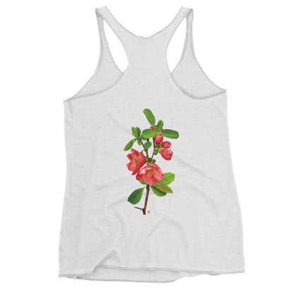 Chinese quince Women's Racerback Tank