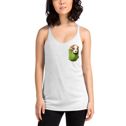 Jack Russell Terrier Women's Racerback Tank