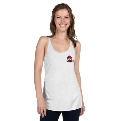 Camp lantern Women's Racerback Tank