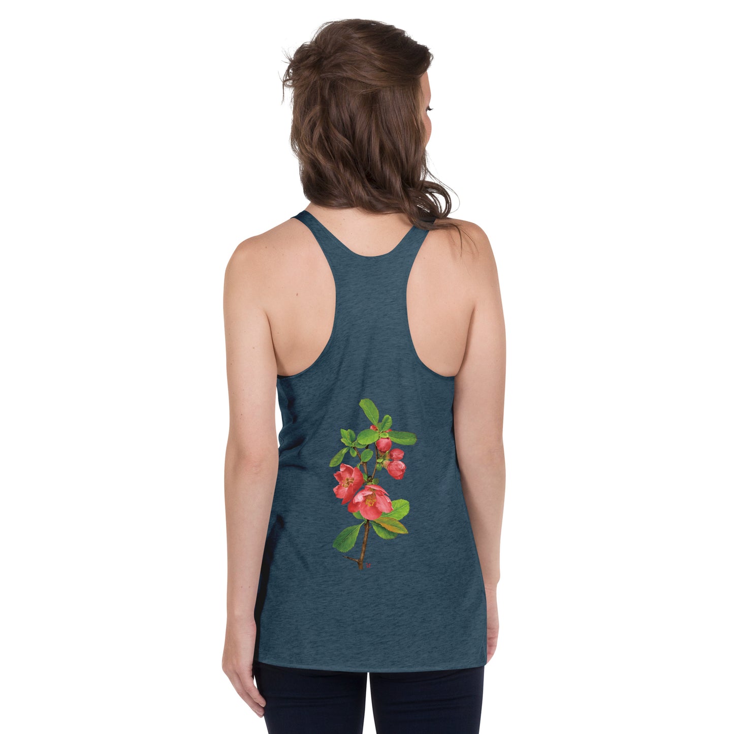 Chinese quince Women's Racerback Tank
