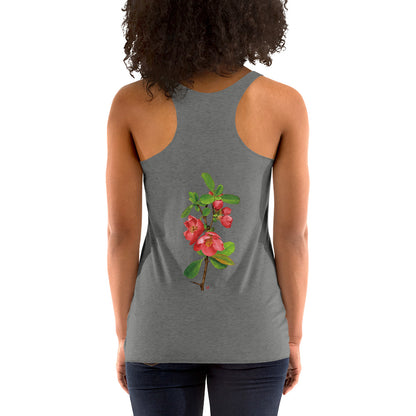 Chinese quince Women's Racerback Tank