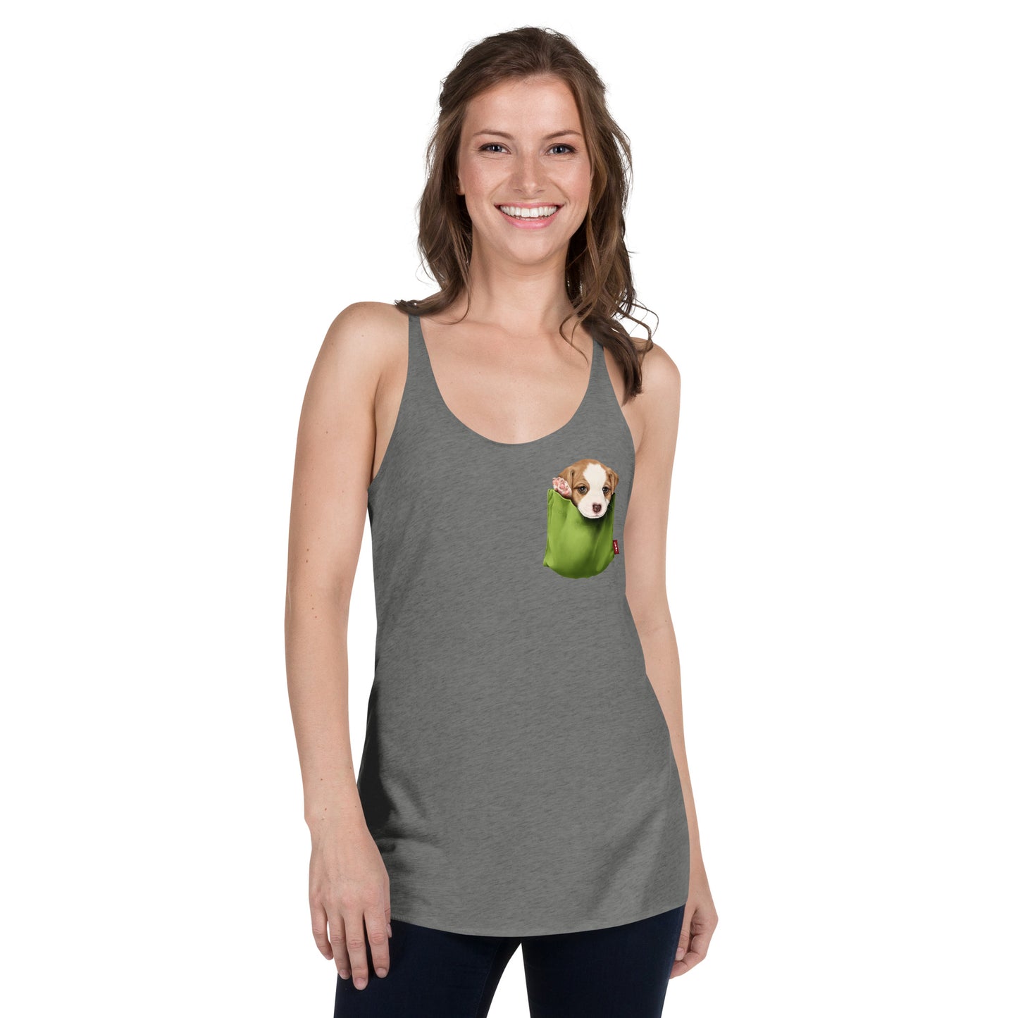 Jack Russell Terrier Women's Racerback Tank