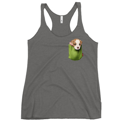 Jack Russell Terrier Women's Racerback Tank