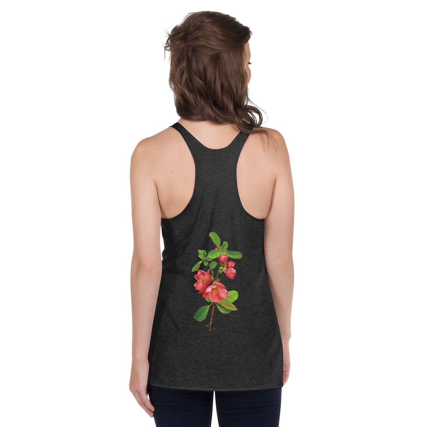 Chinese quince Women's Racerback Tank