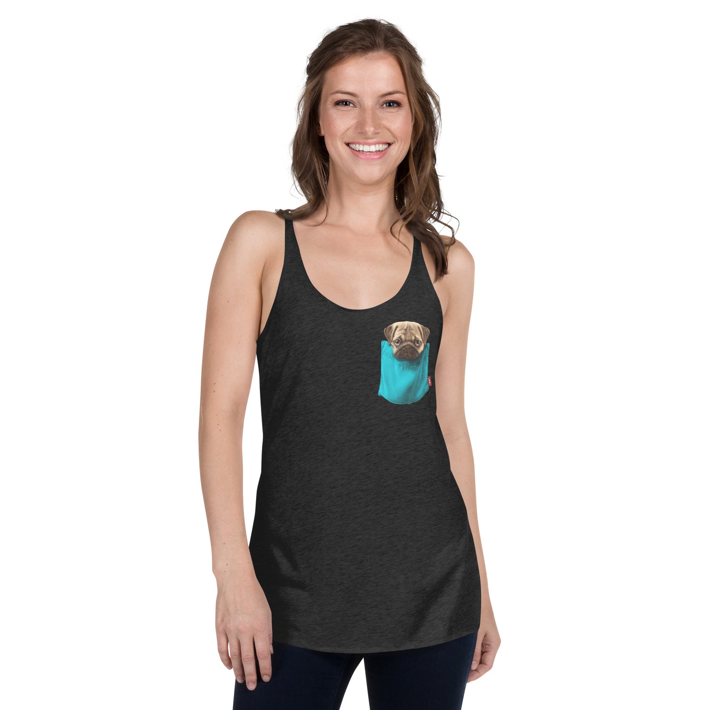 Pug Women's Racerback Tank