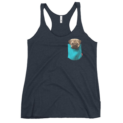 Pug Women's Racerback Tank