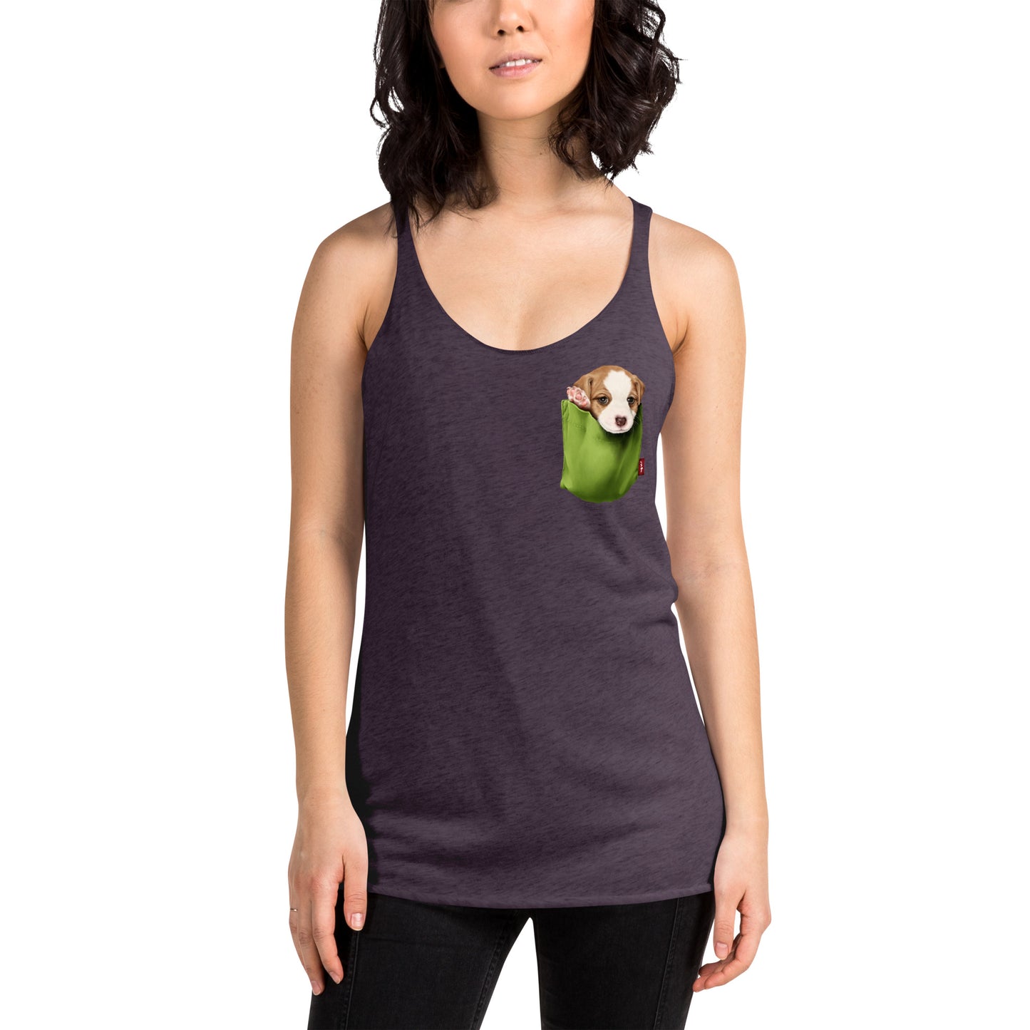 Jack Russell Terrier Women's Racerback Tank