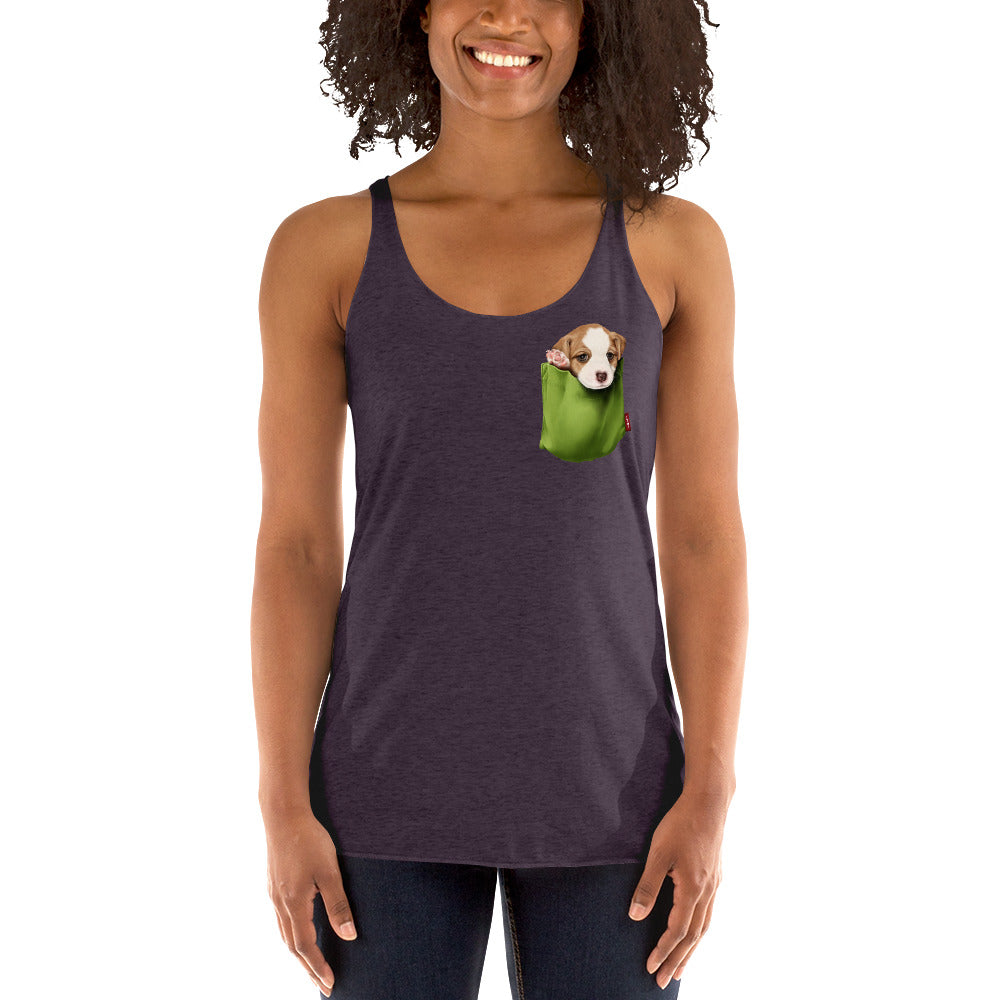 Jack Russell Terrier Women's Racerback Tank