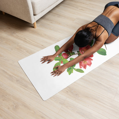 Chinese quince Yoga mat