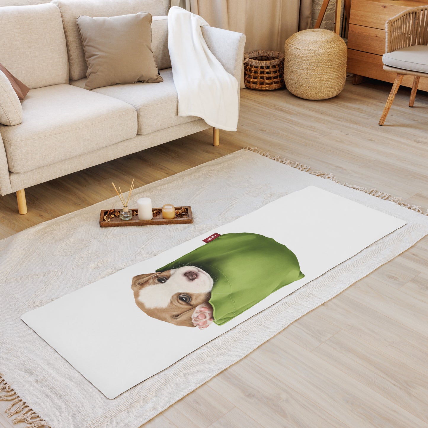 Jack Russell Terrier Yoga mat