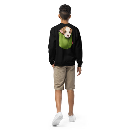 Jack Russell Terrier Youth crewneck sweatshirt