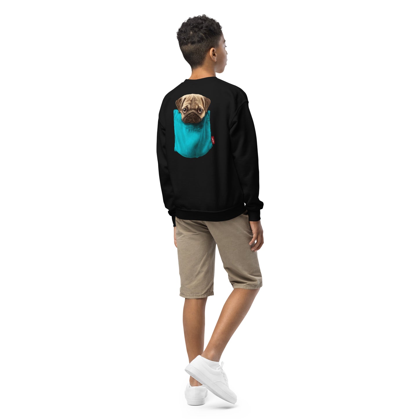 Pug Youth crewneck sweatshirt