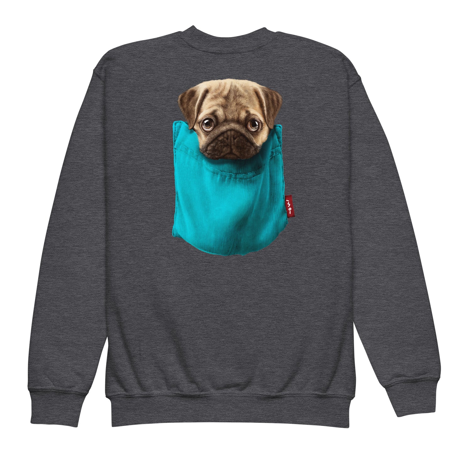 Pug Youth crewneck sweatshirt