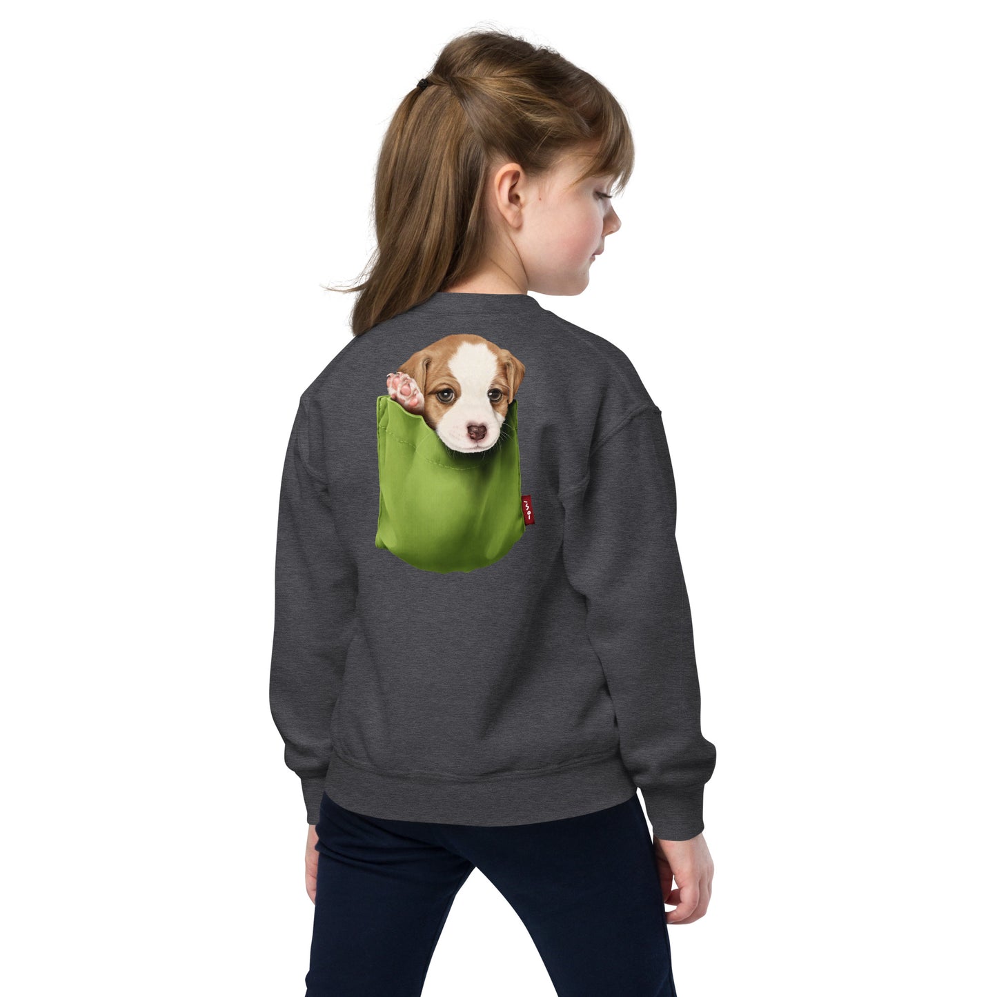 Jack Russell Terrier Youth crewneck sweatshirt