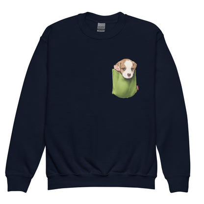 Jack Russell Terrier Youth crewneck sweatshirt