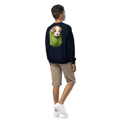 Jack Russell Terrier Youth crewneck sweatshirt