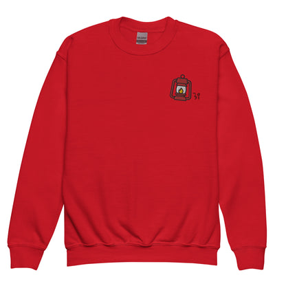 Camp lantern Youth crewneck sweatshirt