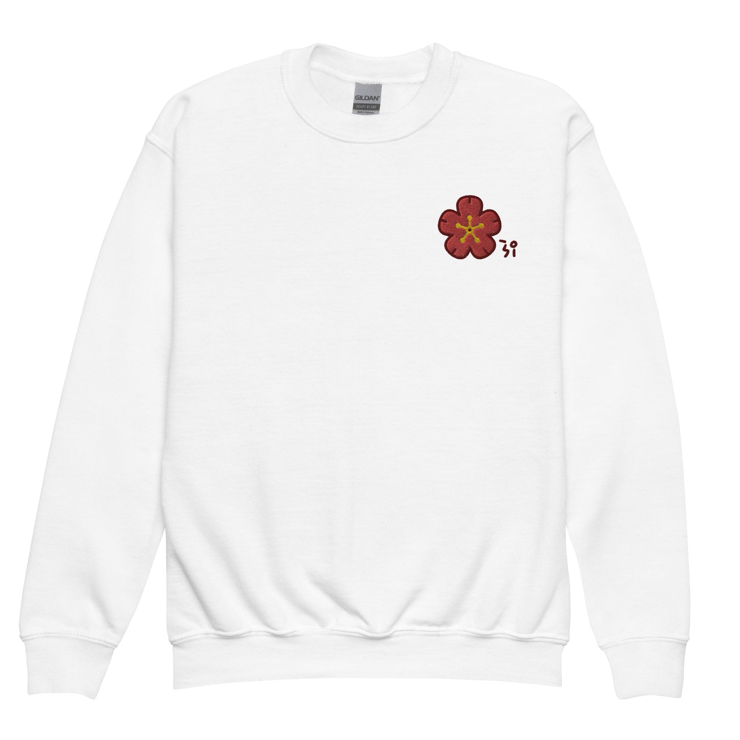 Chinese quince Youth crewneck sweatshirt