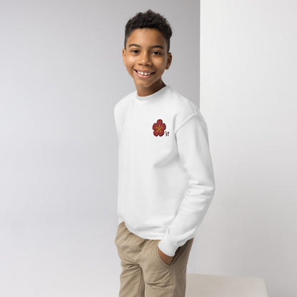 Chinese quince Youth crewneck sweatshirt