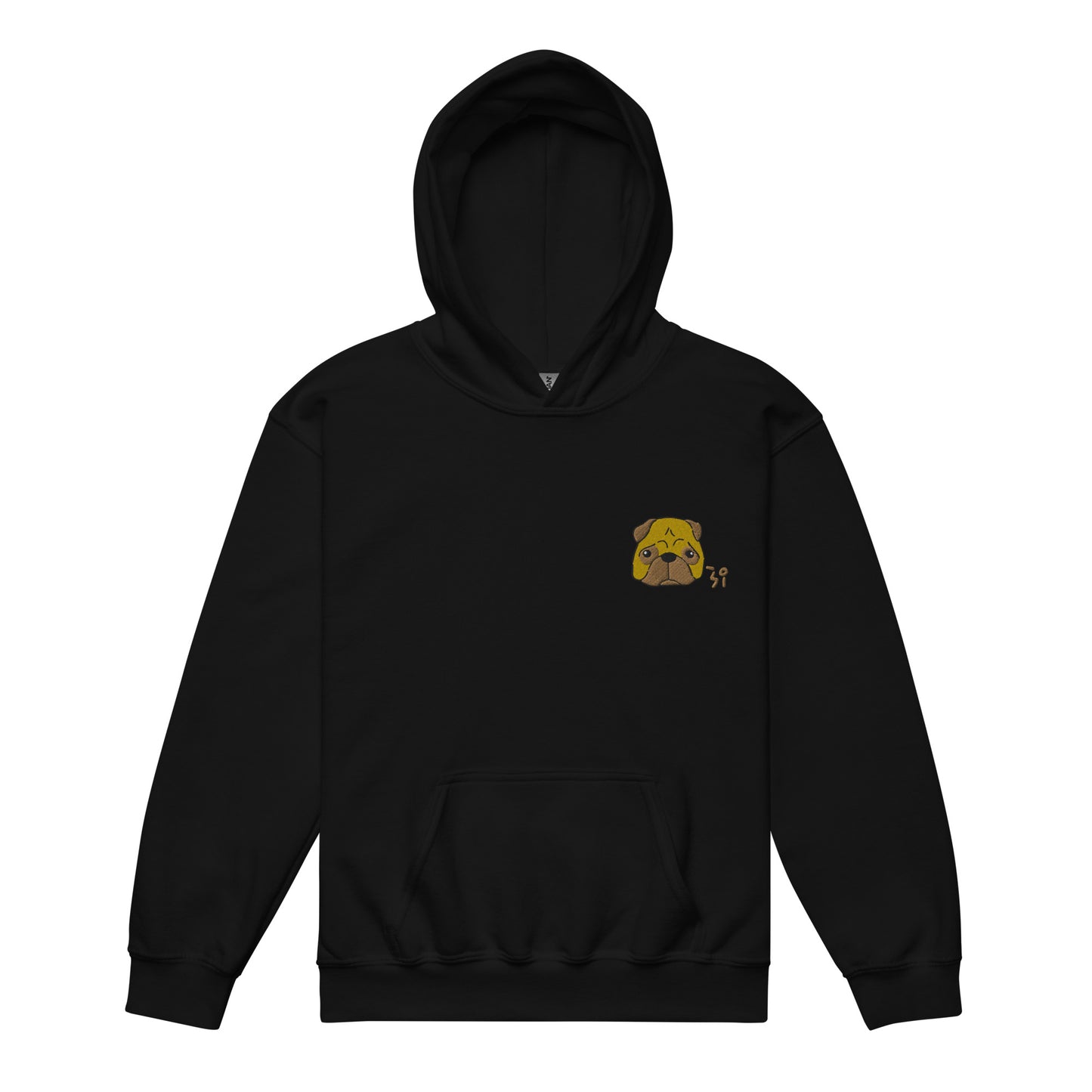 Pug Youth heavy blend hoodie