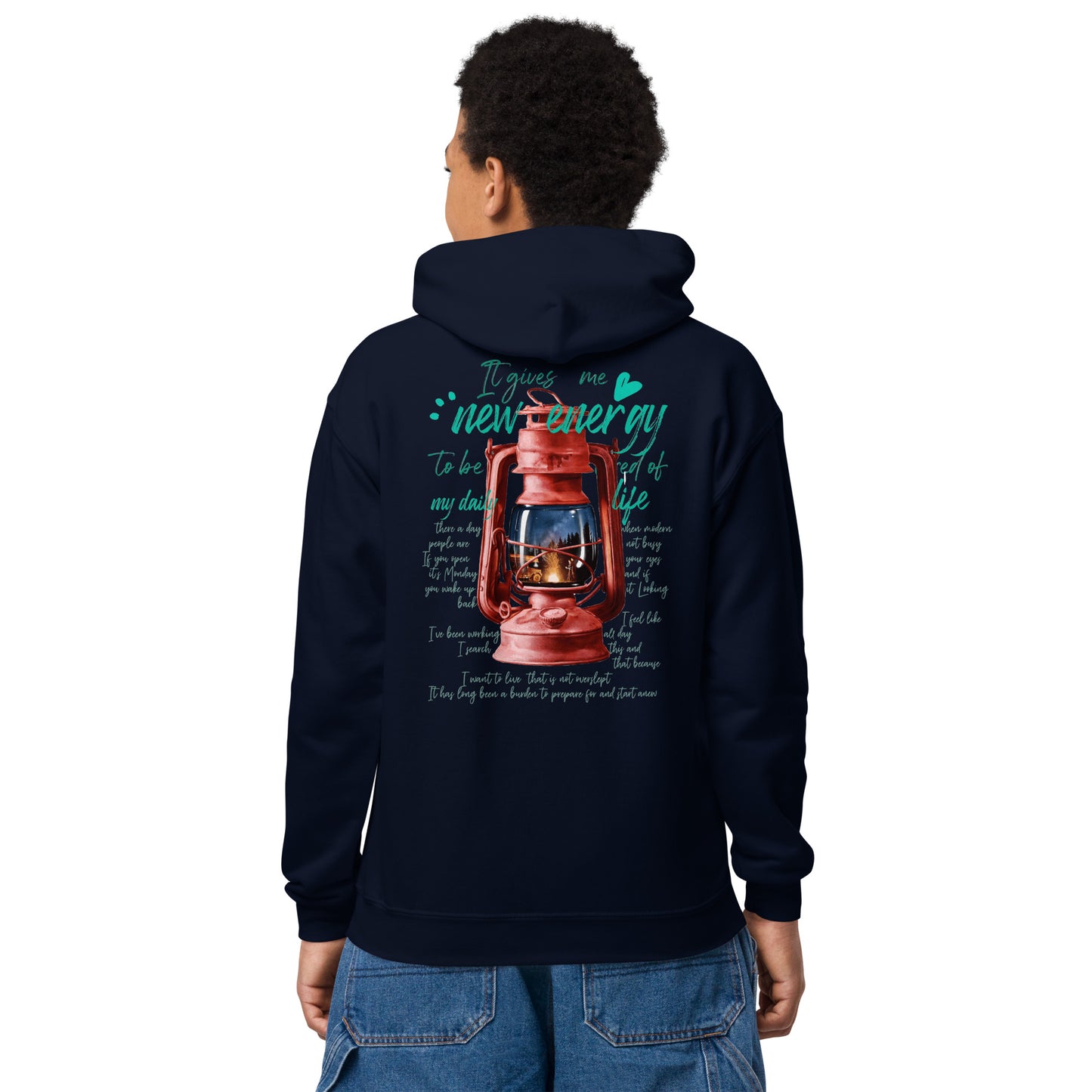 Camp lantern Youth heavy blend hoodie