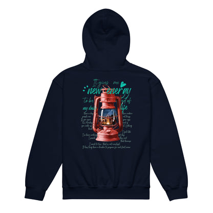 Camp lantern Youth heavy blend hoodie