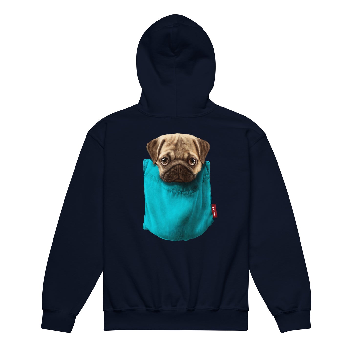 Pug Youth heavy blend hoodie