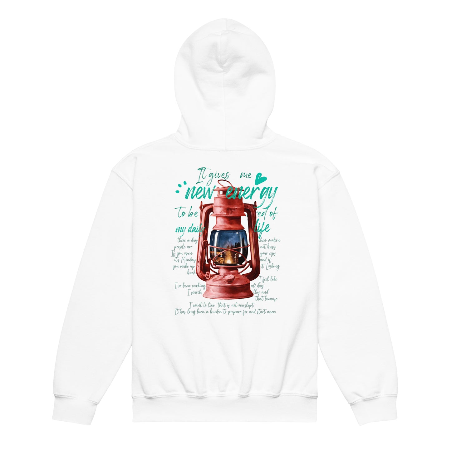 Camp lantern Youth heavy blend hoodie