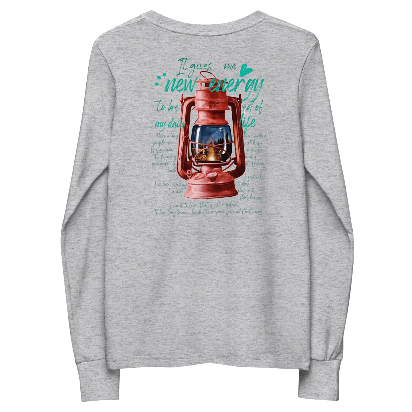 Camp lantern Youth long sleeve tee