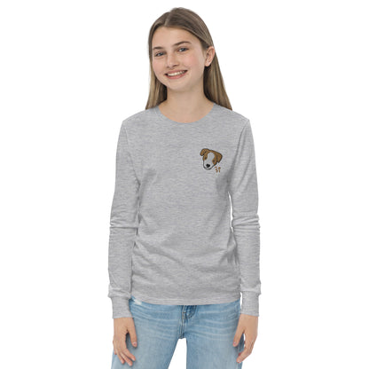 Jack Russell Terrier Youth long sleeve tee