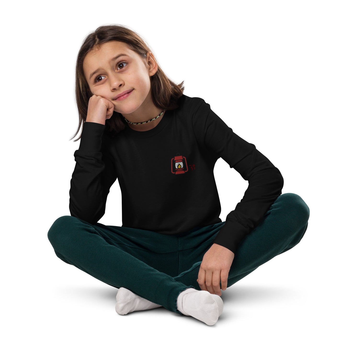 Camp lantern Youth long sleeve tee