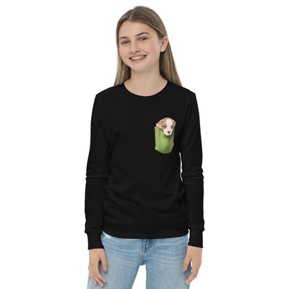 Jack Russell Terrier Youth long sleeve tee