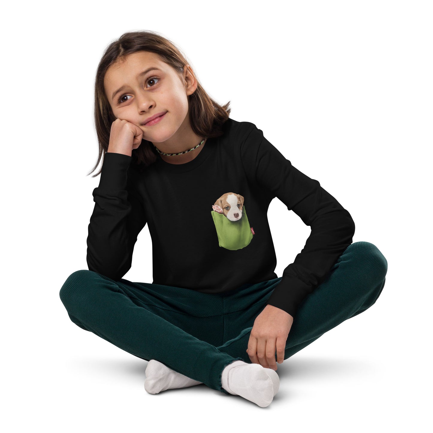 Jack Russell Terrier Youth long sleeve tee