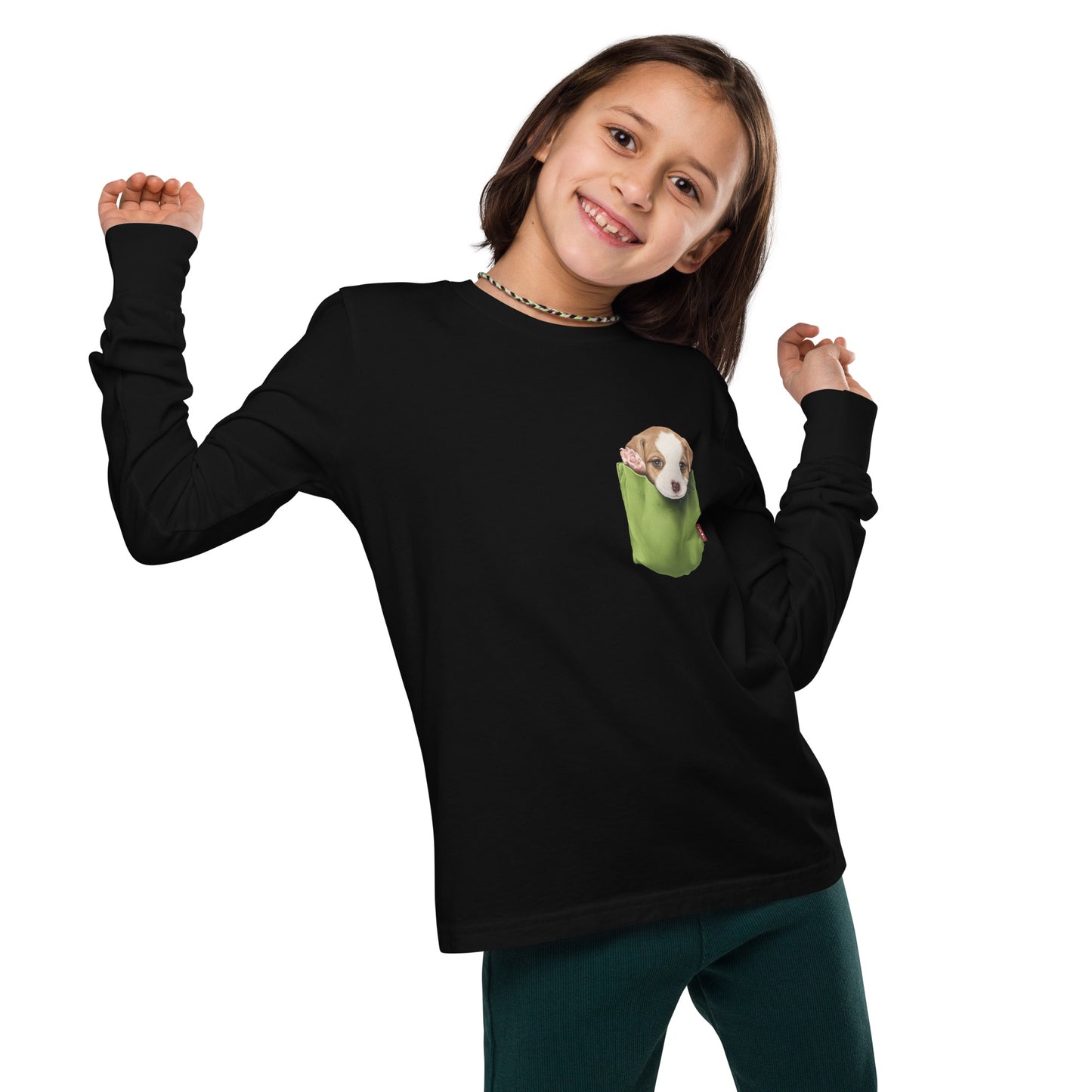 Jack Russell Terrier Youth long sleeve tee