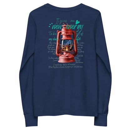 Camp lantern Youth long sleeve tee