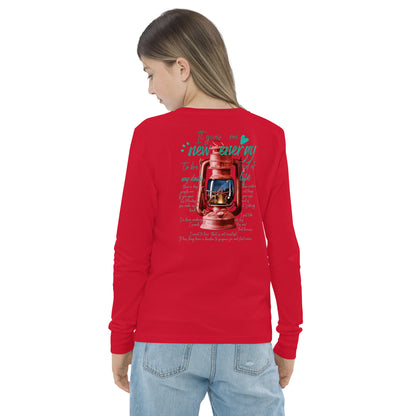 Camp lantern Youth long sleeve tee