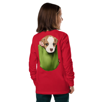 Jack Russell Terrier Youth long sleeve tee