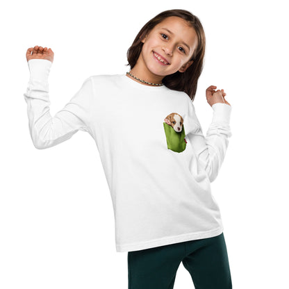 Jack Russell Terrier Youth long sleeve tee