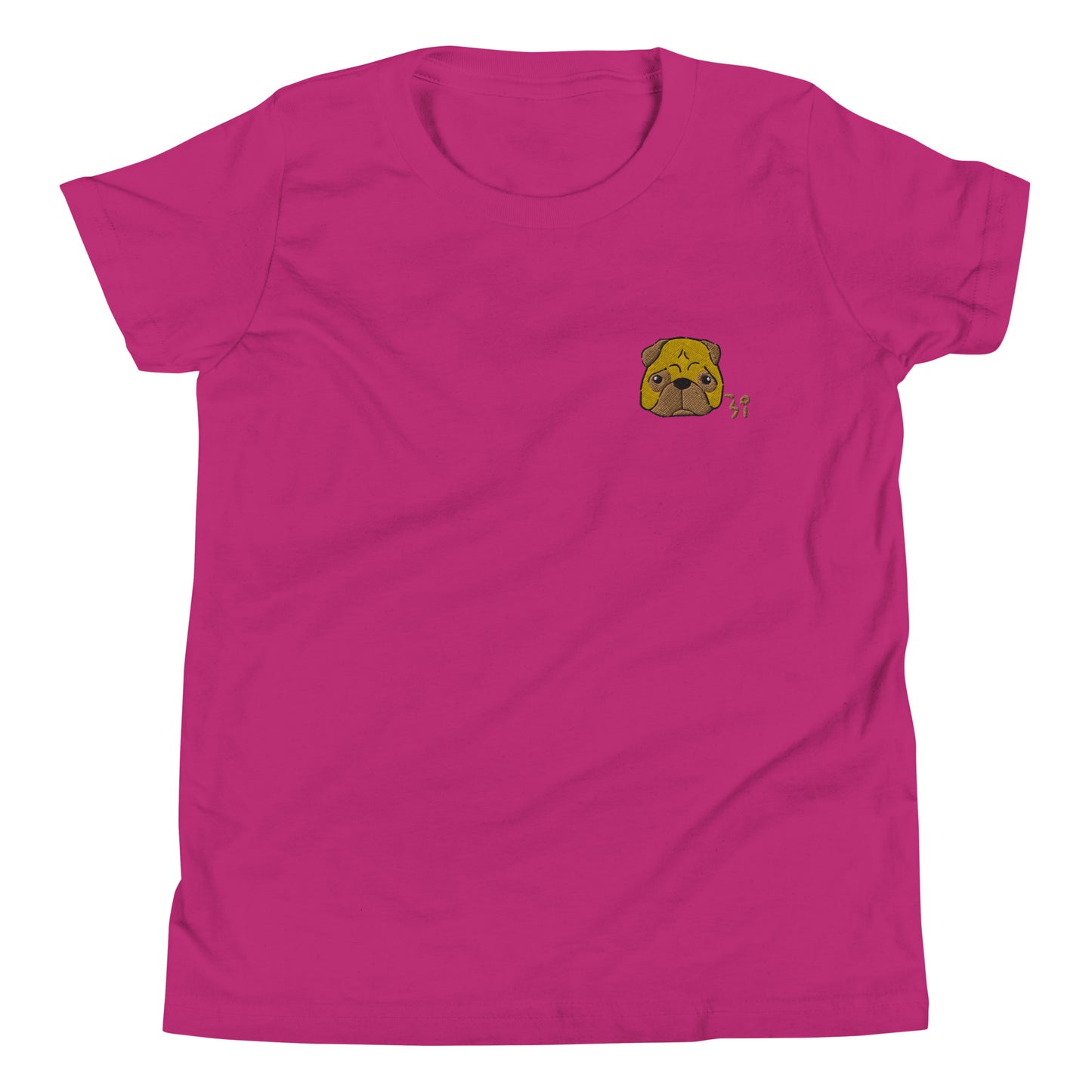 Pug Youth Short Sleeve T-Shirt