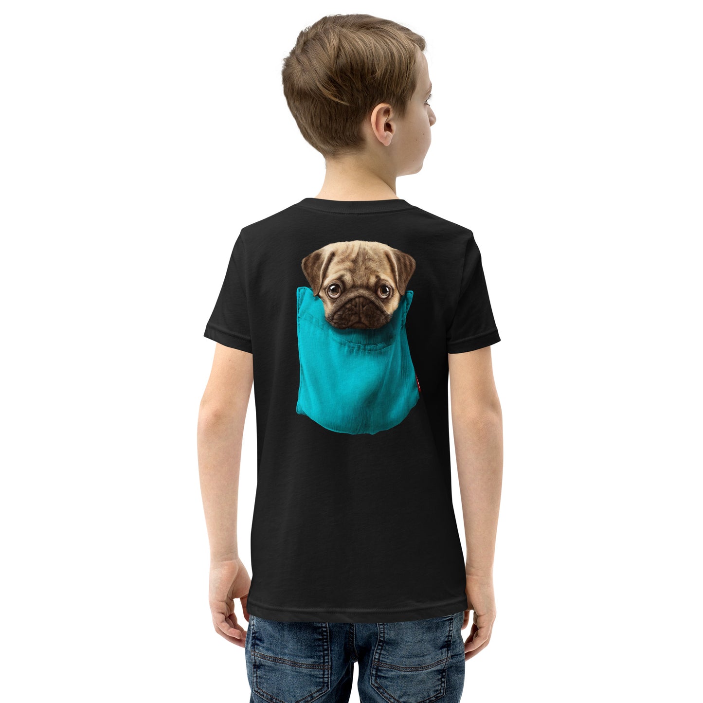 Pug Youth Short Sleeve T-Shirt