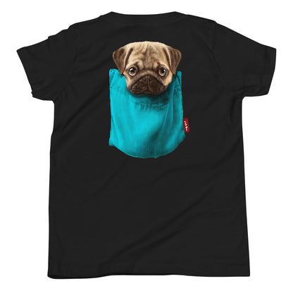 Pug Youth Short Sleeve T-Shirt