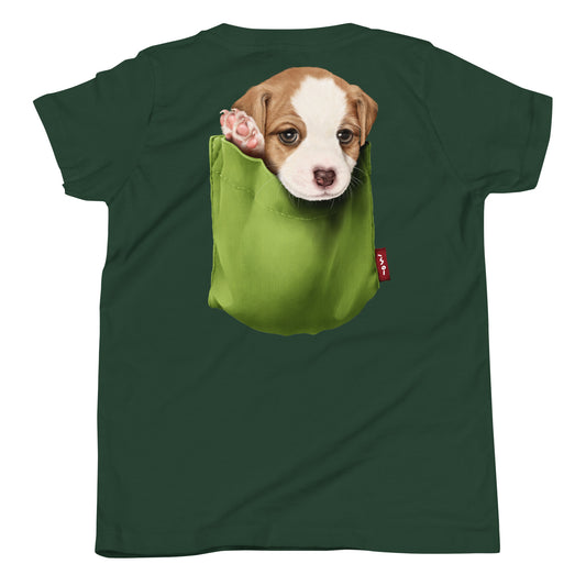 Jack Russell Terrier Youth Short Sleeve T-Shirt