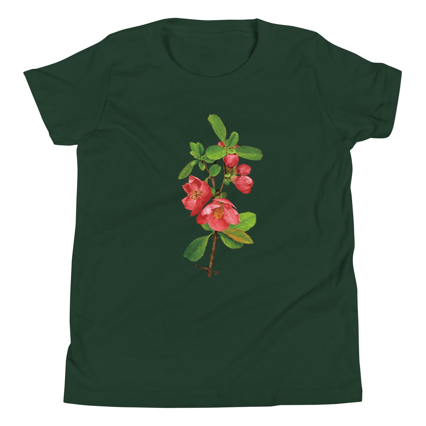 Chinese quince Youth Short Sleeve T-Shirt