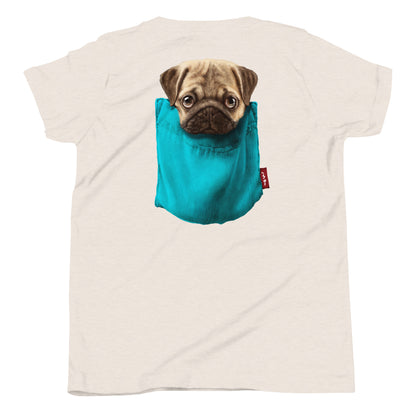 Pug Youth Short Sleeve T-Shirt