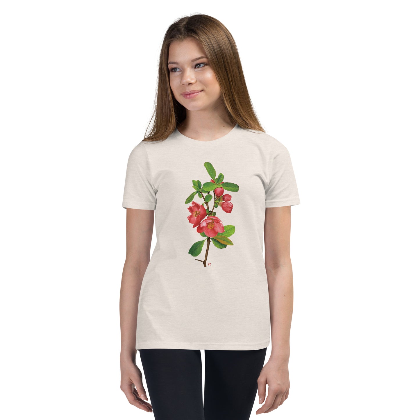 Chinese quince Youth Short Sleeve T-Shirt