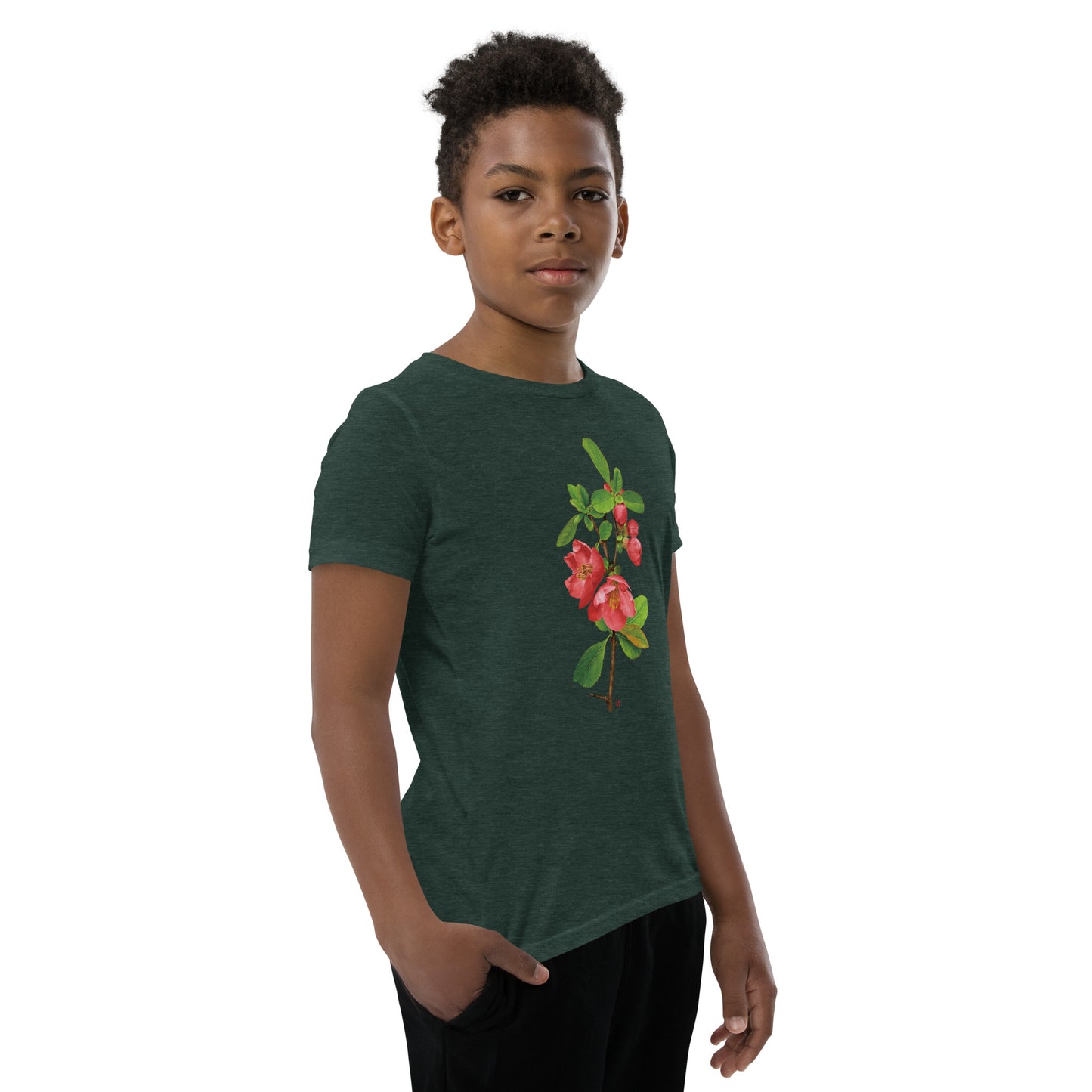 Chinese quince Youth Short Sleeve T-Shirt