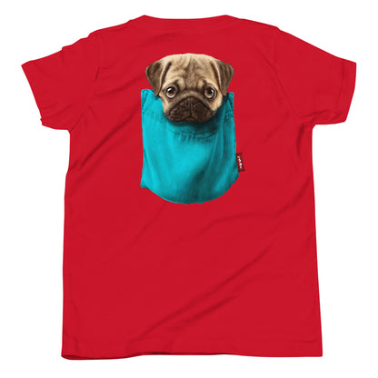 Pug Youth Short Sleeve T-Shirt