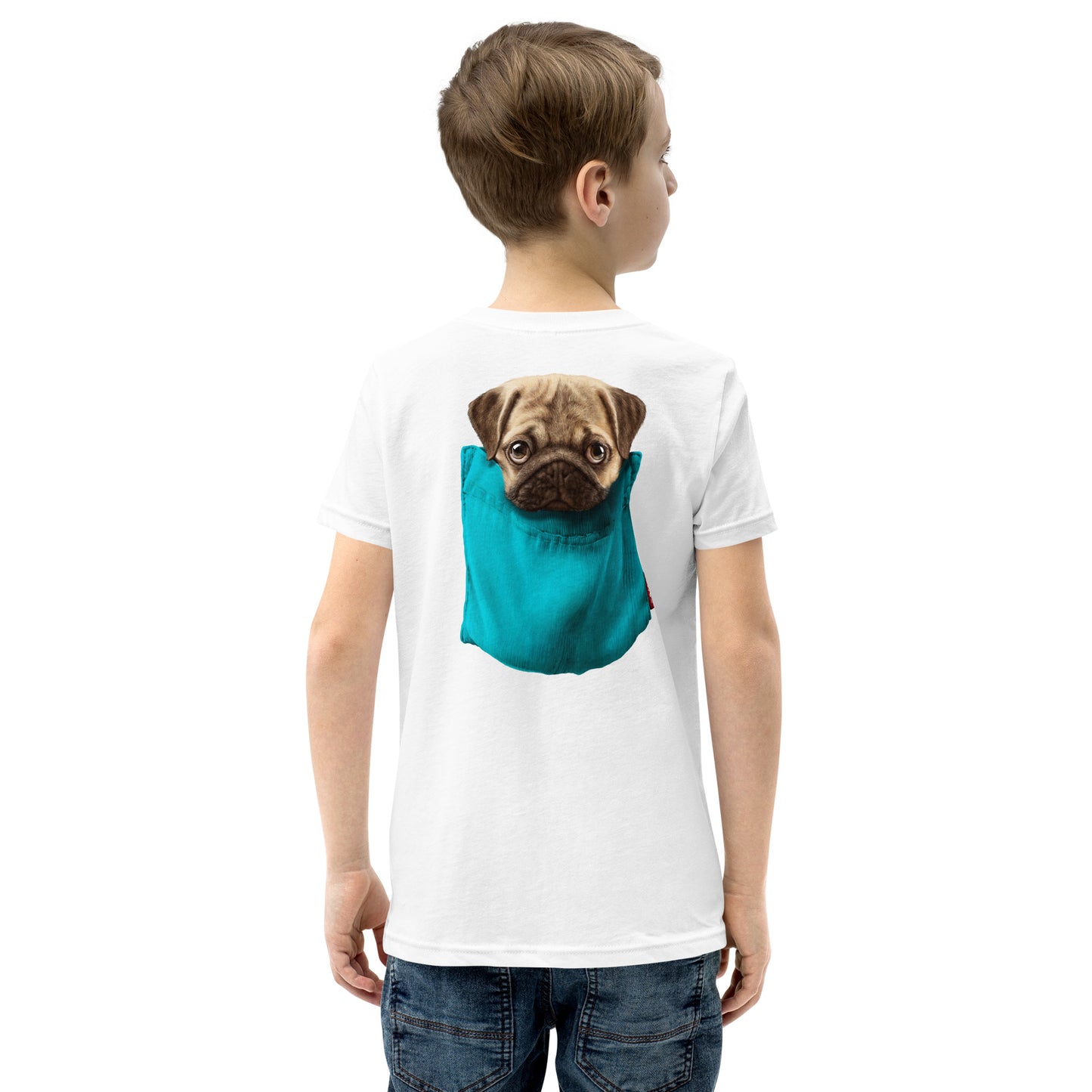 Pug Youth Short Sleeve T-Shirt