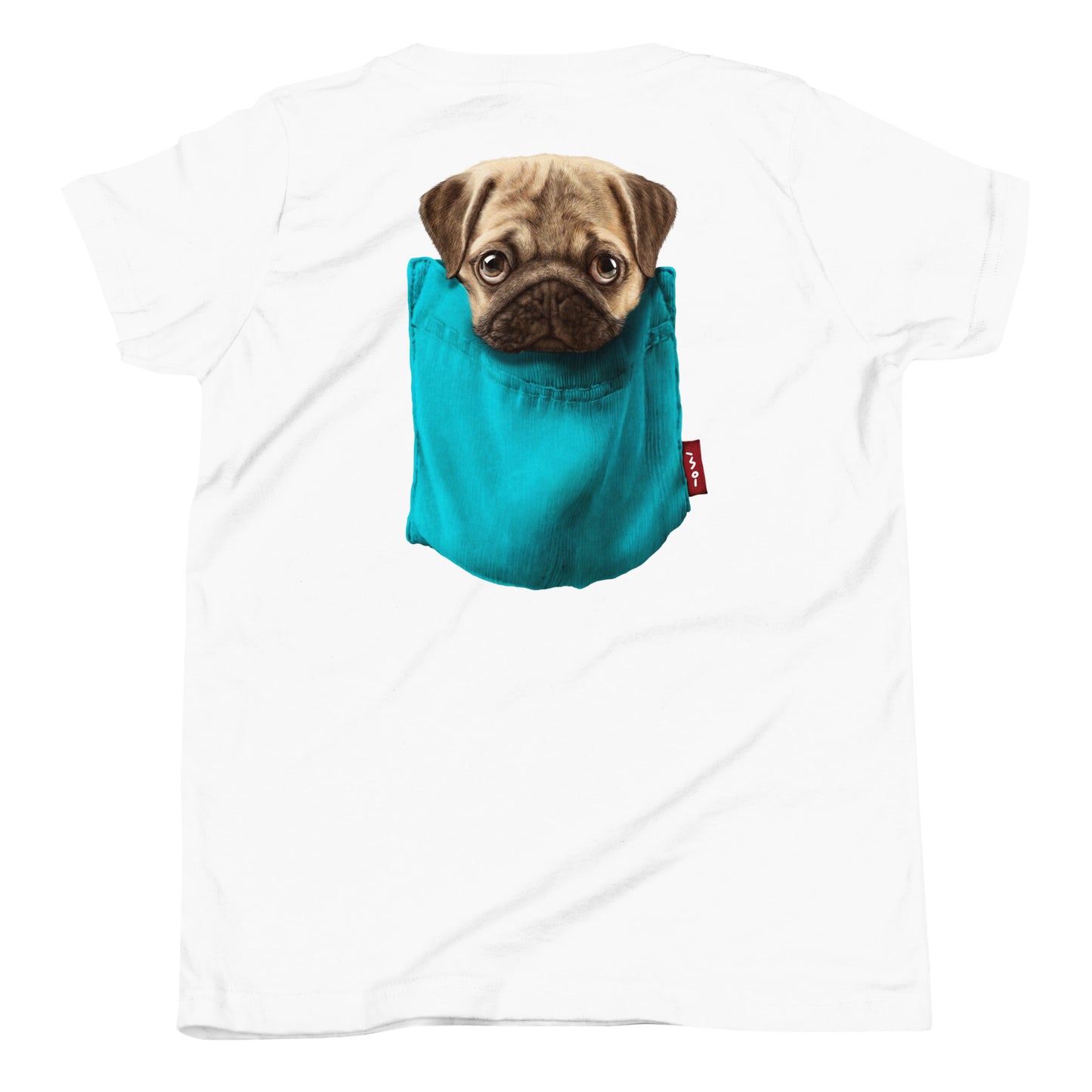 Pug Youth Short Sleeve T-Shirt